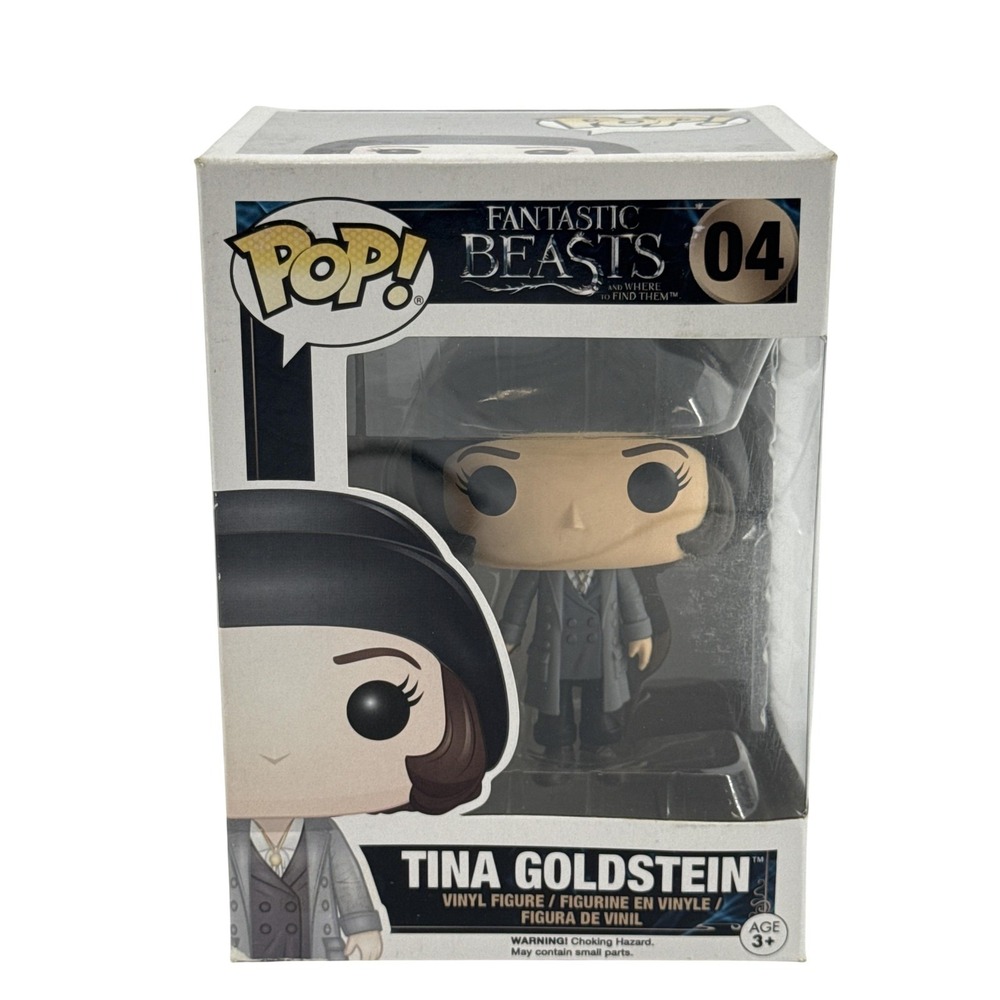 Funko Pop Fantastic Beasts Tina Goldstein 04 Vinyl Figure 10410 Boxed Movies Tan